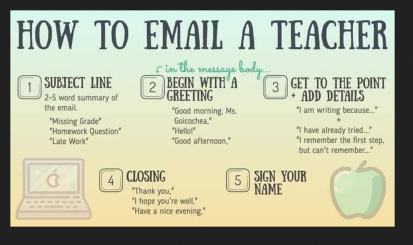 How to Email a Teacher – Jason Leggett